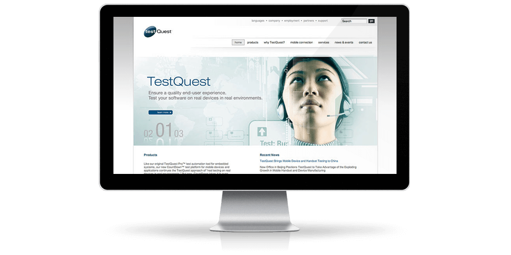 TestQuest Website