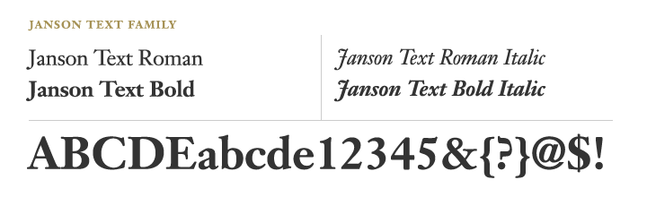 Jason Text typeface